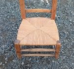 Ancienne chaise basse n°11656