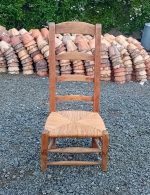 Ancienne chaise basse n°11656