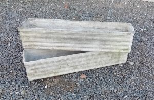 Paire de jardinières vintages / Willy Guhl / n°11664