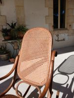 Ancien Rocking Chair Thonet / Bois courbé / n°11672