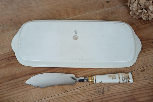 Plat a cake en porcelaine de Limoges n°11682