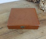 Coffret 12 cuillères a café Art déco en métal argenté n°11680