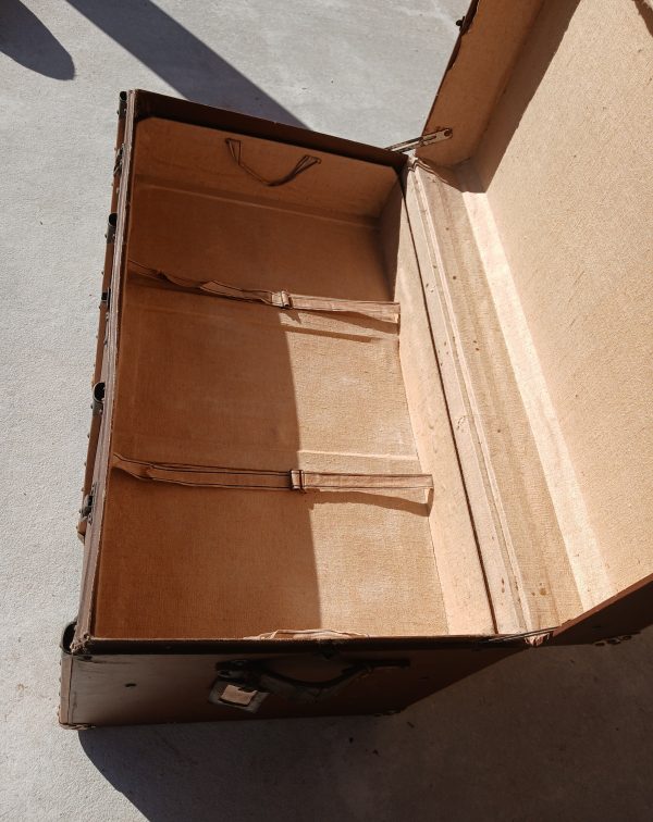 Ancienne malle de voyage n°11687