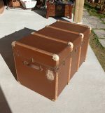 Ancienne malle de voyage n°11687