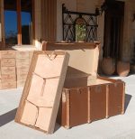 Ancienne malle de voyage n°11687