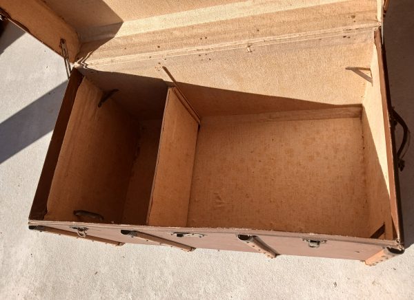 Ancienne malle de voyage n°11687