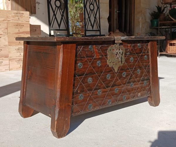 Coffre en bois n°11688