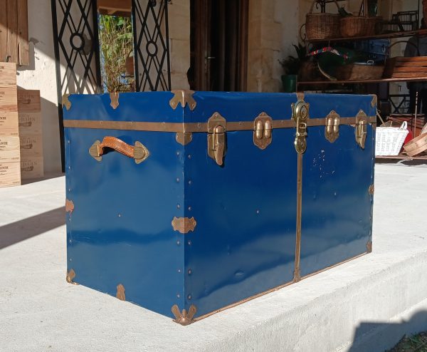 Ancienne malle de voyage n°11690