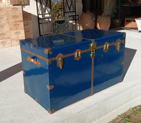 Ancienne malle de voyage n°11690