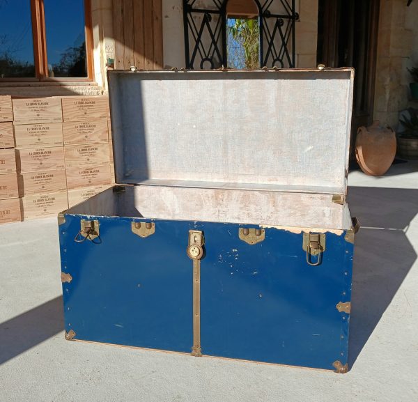 Ancienne malle de voyage n°11690