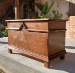 Grand coffre en chêne n°11691