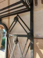 Ancien vestiaire en fer forgé / Art Déco / n°11693