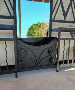 Ancien vestiaire en fer forgé / Art Déco / n°11693