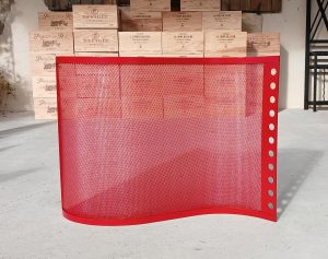 Pare-feu pour cheminée en métal n°11697/2