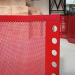 Pare-feu pour cheminée en métal n°11697/2