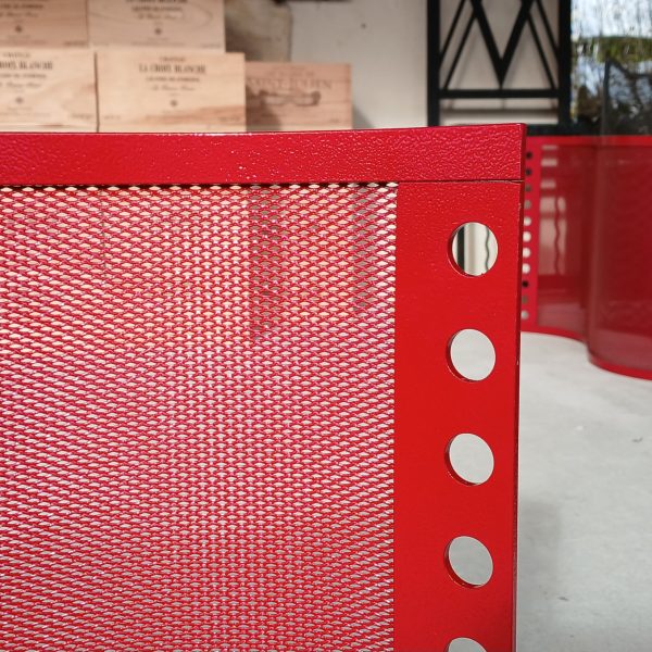 Pare-feu pour cheminée en métal n°11697/2