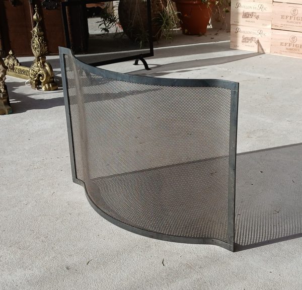 Pare-feu pour cheminée en métal n°11698/2