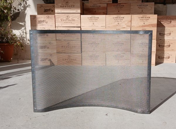 Pare-feu pour cheminée en métal n°11698/2