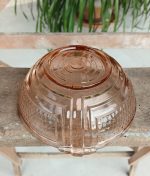 Lot de 6 bols vintages en verre rose n°11795