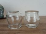 Lot de 6 anciennes ventouses en verre n°11801