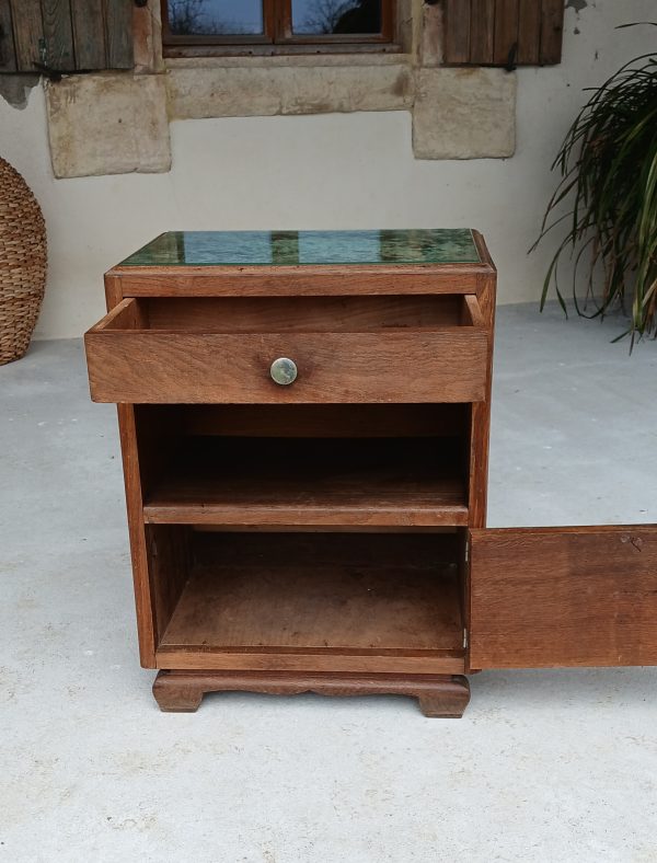 Chevet vintage en chêne n°11923