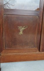 Ancienne vitrine en acajou style Empire n°11927