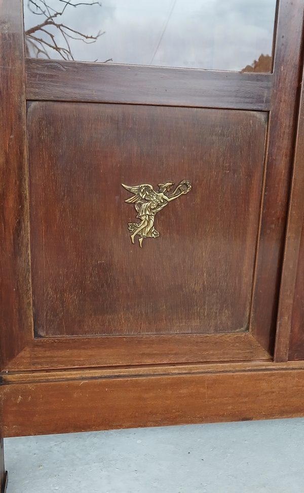 Ancienne vitrine en acajou style Empire n°11927