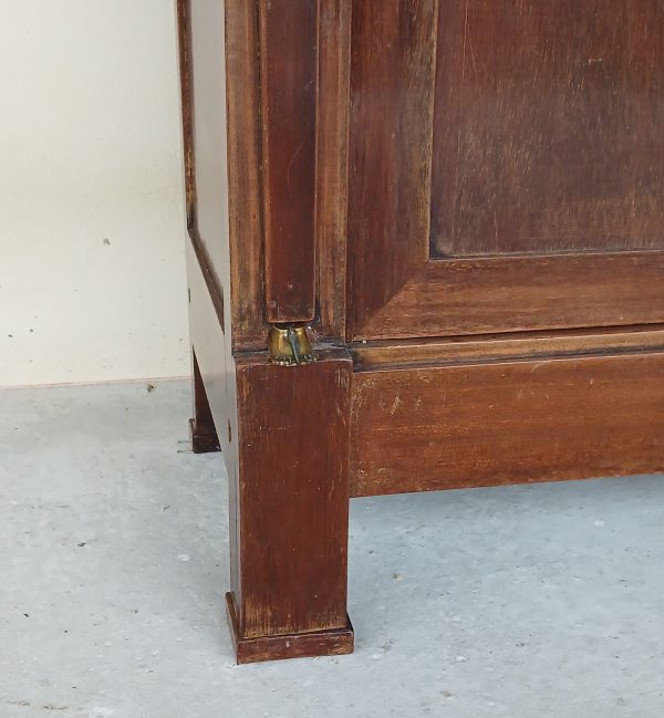 Ancienne vitrine en acajou style Empire n°11927