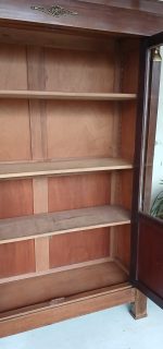 Ancienne vitrine en acajou style Empire n°11927