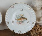 Ancien service a poisson en porcelaine n°11713