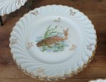 Ancien service a poisson en porcelaine n°11713