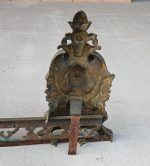 Ancienne garniture de cheminée en bronze n°11722