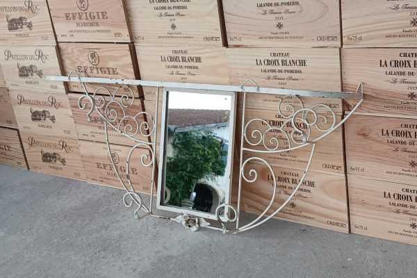 Ancien vestiaire mural en fer forgé n°11723