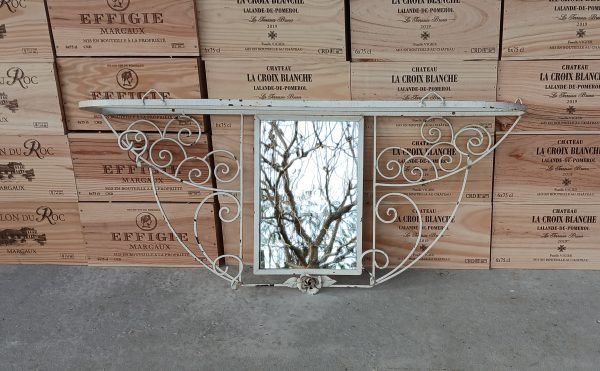 Ancien vestiaire mural en fer forgé n°11723