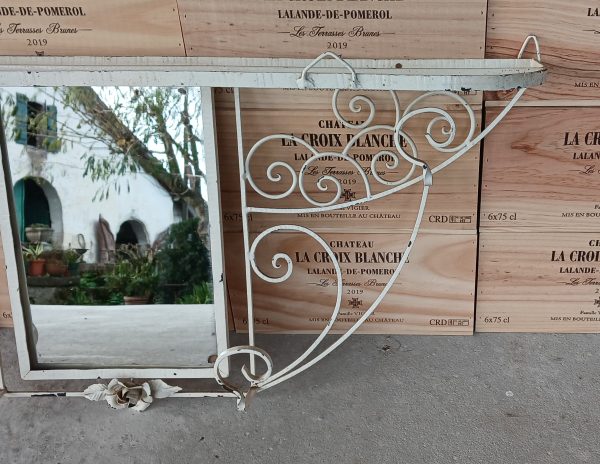 Ancien vestiaire mural en fer forgé n°11723