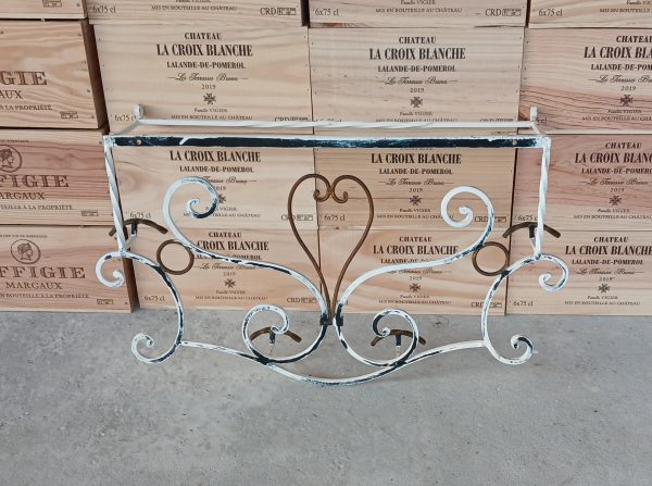 Vestiaire mural vintage en fer forgé n°11725