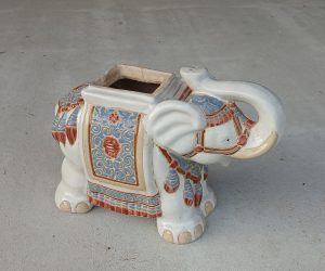 Éléphant vintage en céramique n°11728