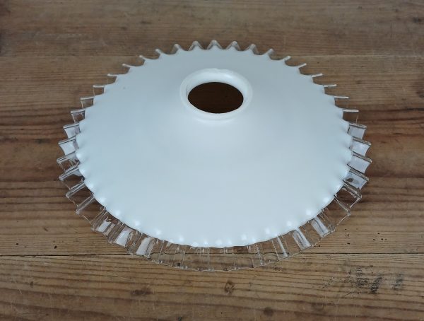 Abat jour en opaline / Lustre / Vintage / n°11734