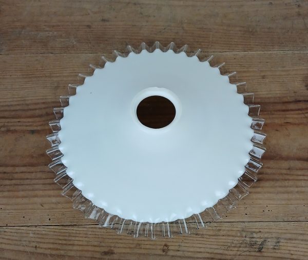 Abat jour en opaline / Lustre / Vintage / n°11734