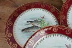 Service a poisson vintage en porcelaine n°11740