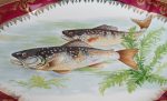 Service a poisson vintage en porcelaine n°11740