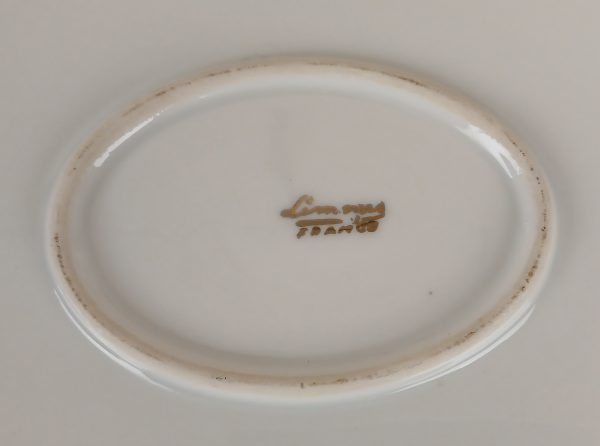 Service a poisson vintage en porcelaine n°11740