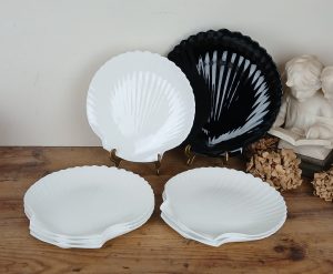 Service vintage Arcoroc " Coquillage " n°11748