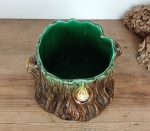 Ancien cache pot en barbotine n°11747