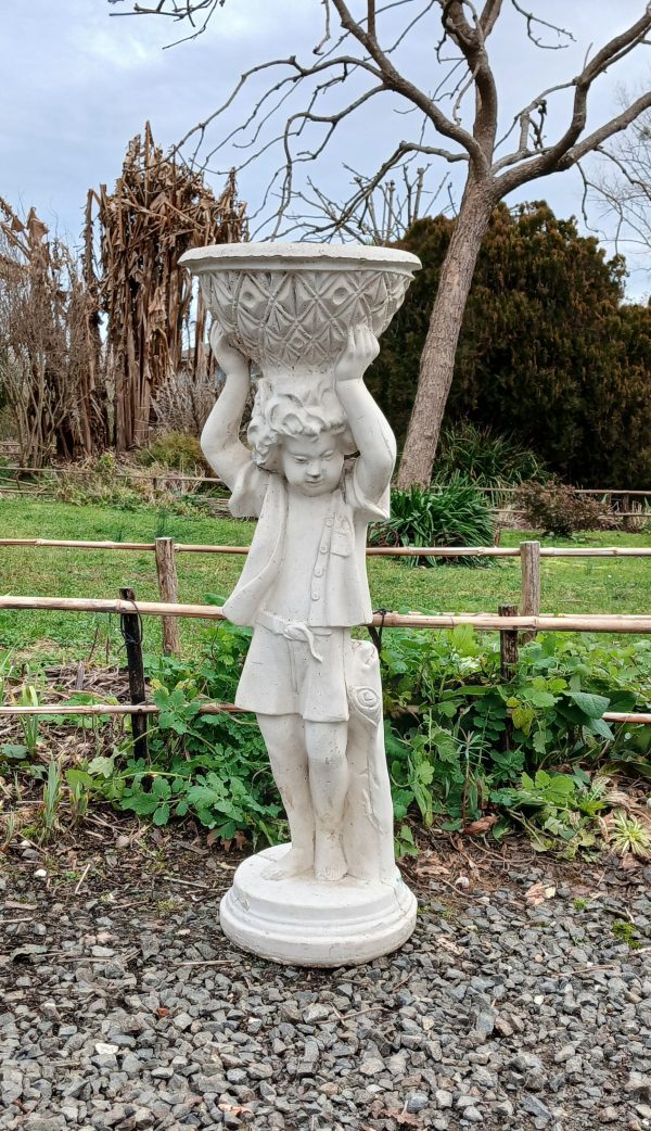 Statue enfant / Déco jardin / n°11915
