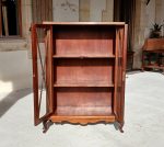 Ancienne vitrine anglaise en acajou n°11928