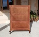 Ancienne vitrine anglaise en acajou n°11928