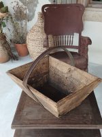 Ancien panier de vendange en bois n°11932