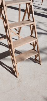 Ancienne échelle de bibliothèque n°11939