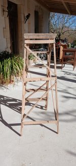 Ancienne échelle de bibliothèque n°11939